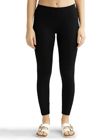 Classic Black Cropped Thermal Bottom