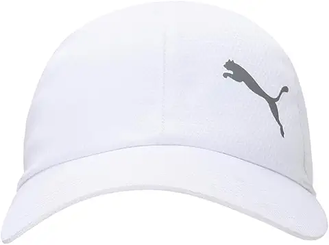 White Graphic Baseball Cap