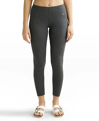Graphite Cropped Thermal Bottom