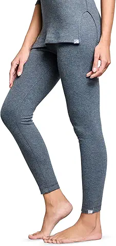 Heather Grey Tapered Thermal Bottom